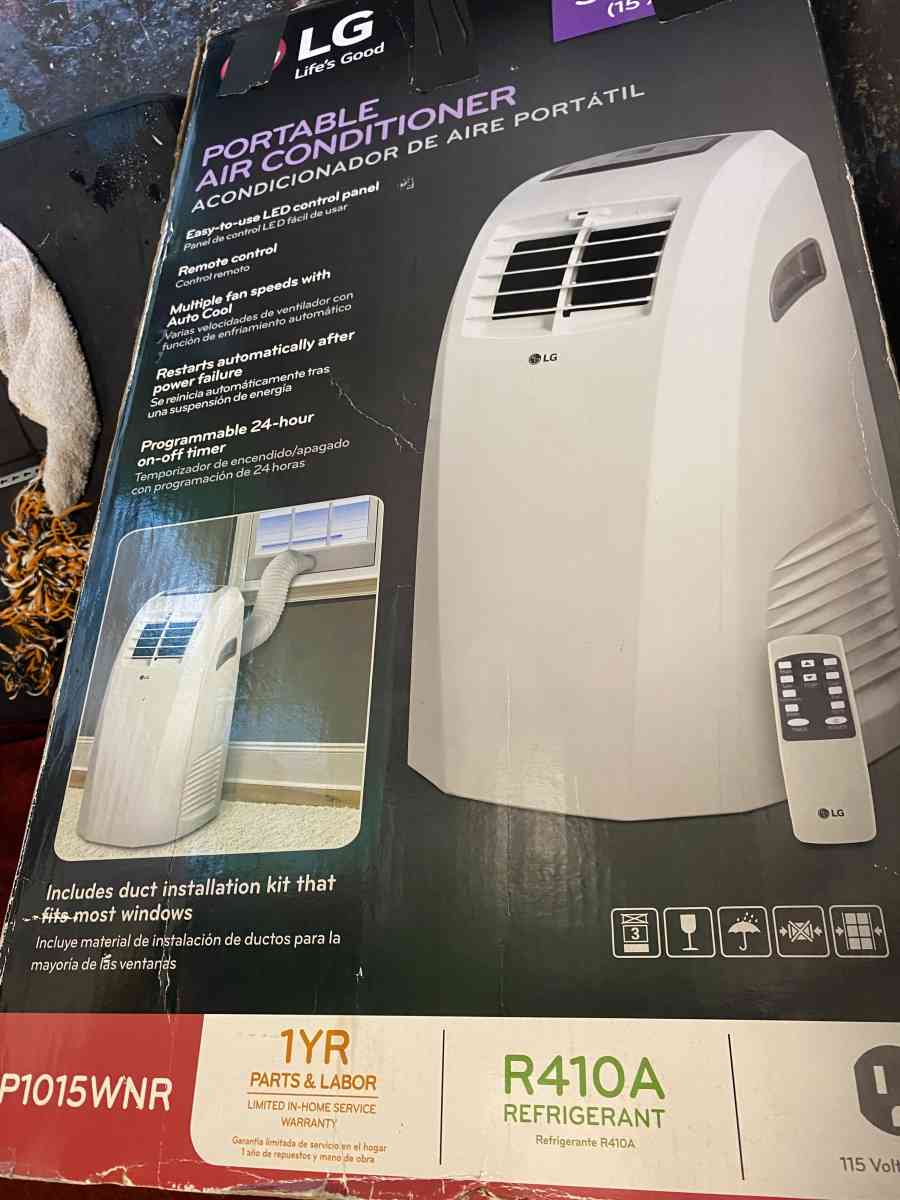LG portable air conditioner 10000 BTU