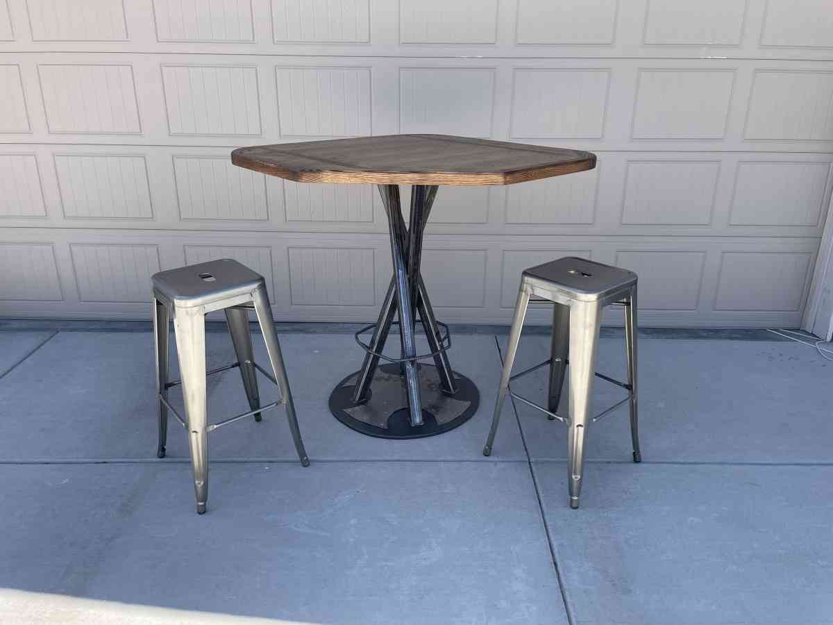 tall bar style table