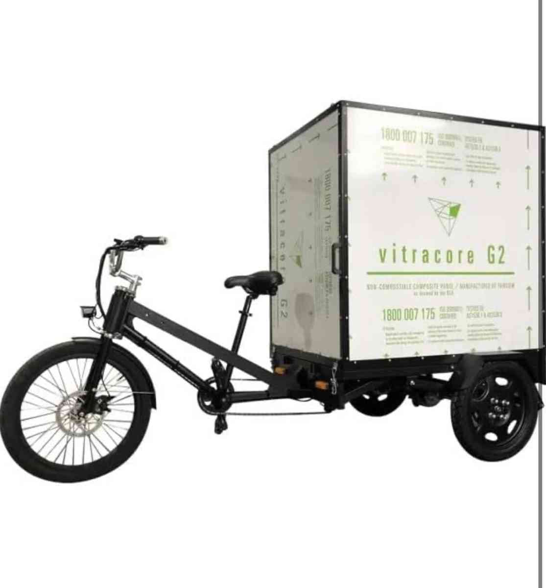 Electric Box Cargo Bike Trike  Efficient Delivery Solution
