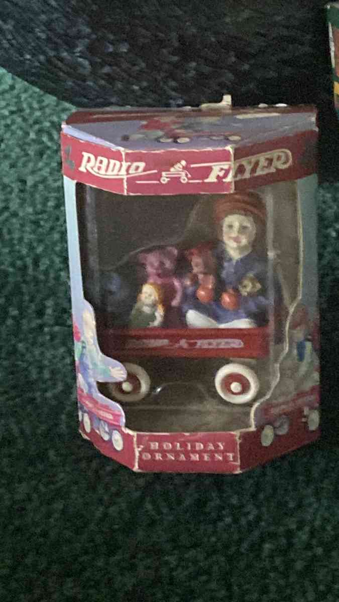 radio Flyer holiday ornament