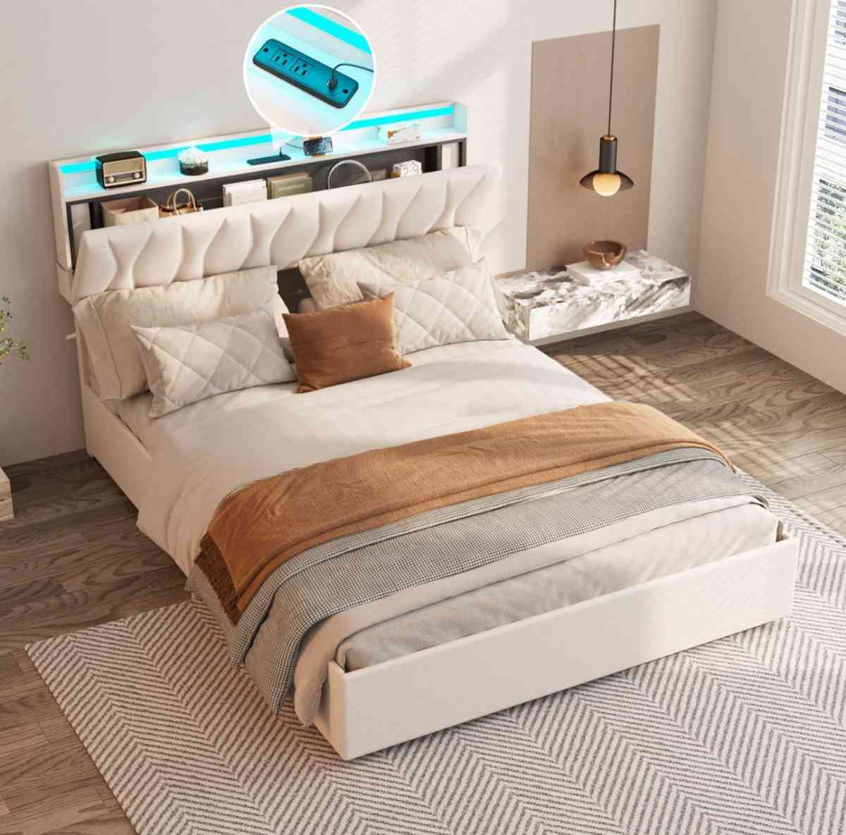 lift up storage bed