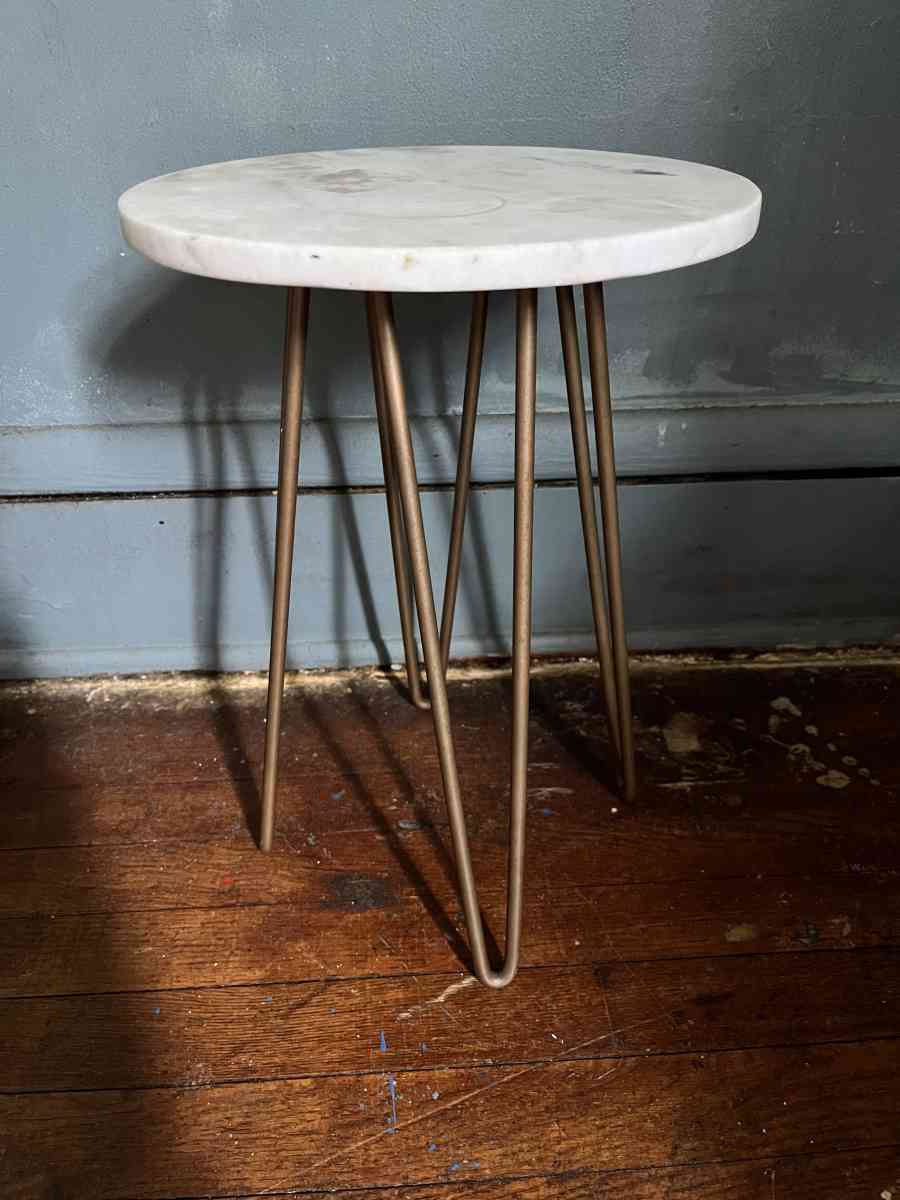 small marble table