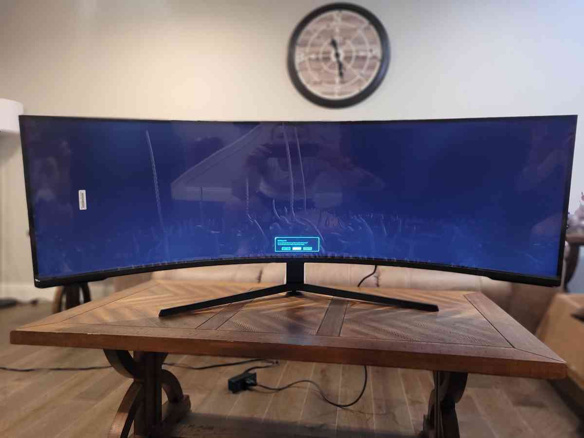 Samsung 57 Odyssey Neo G9 Series Dual 4K UHD Curved Gaming M