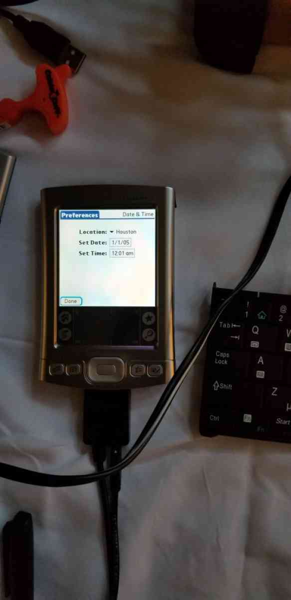 2 palm pilots in great condition