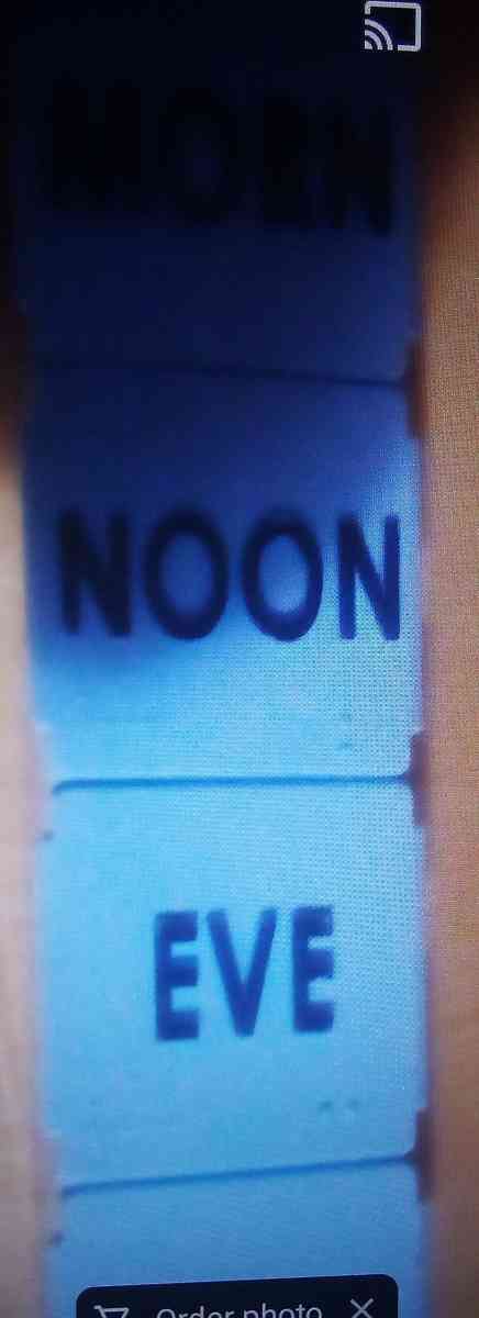 Pill Dispenser 4 Sections