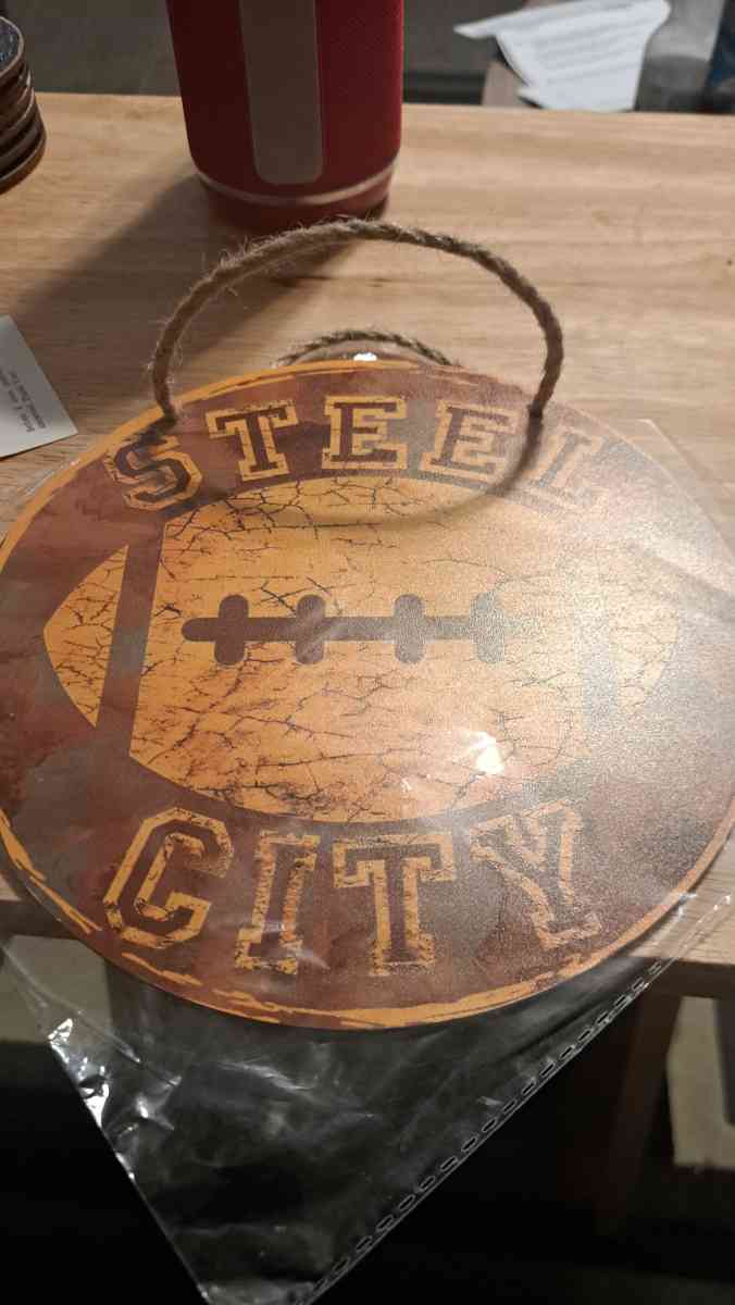 Steel City Football  Sign CASH ONLY