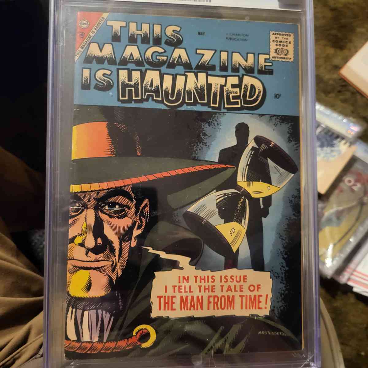This Magazine is Haunted 16 1958  8pt0 CGC