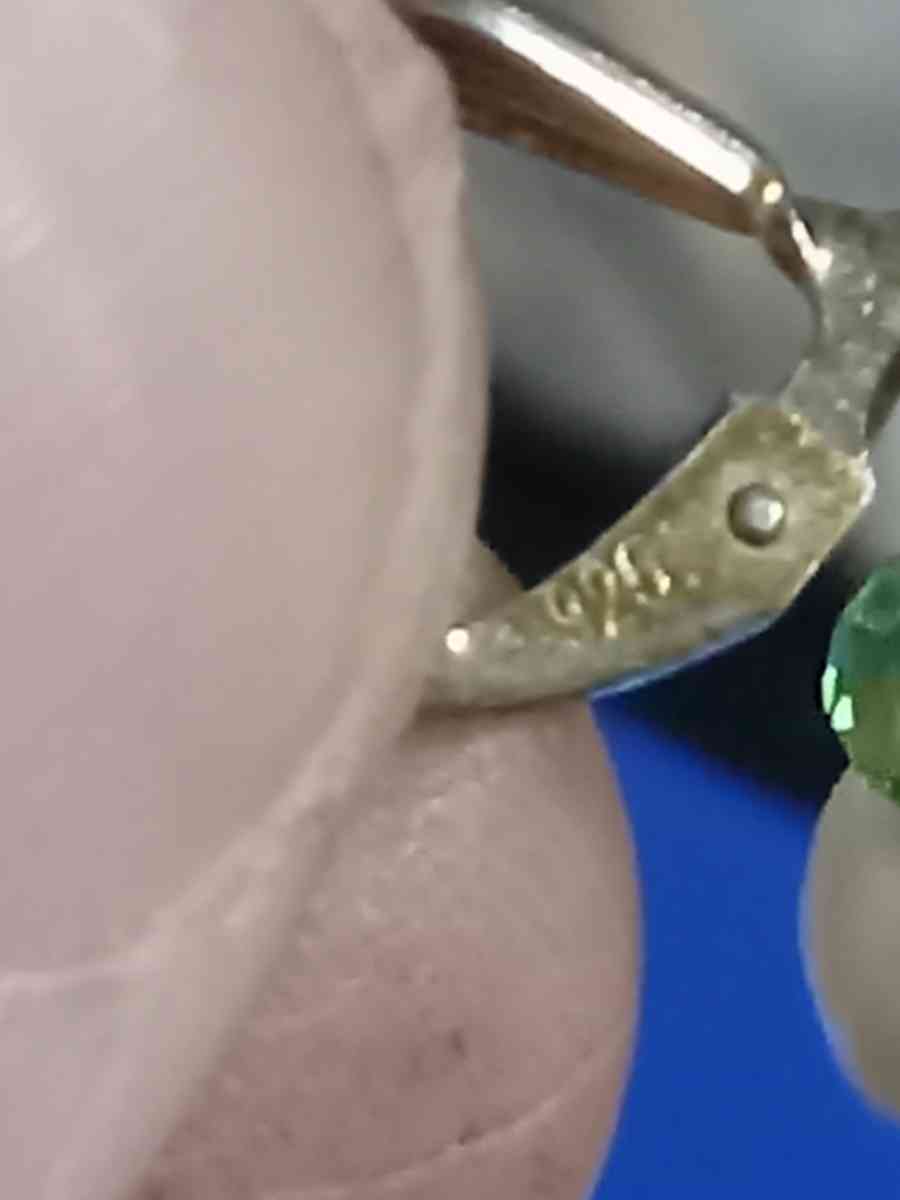 vintage pearl earrings