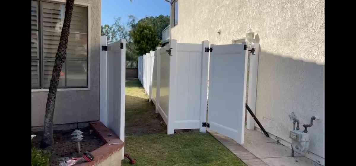 se asen fence de vinyl precio favorables