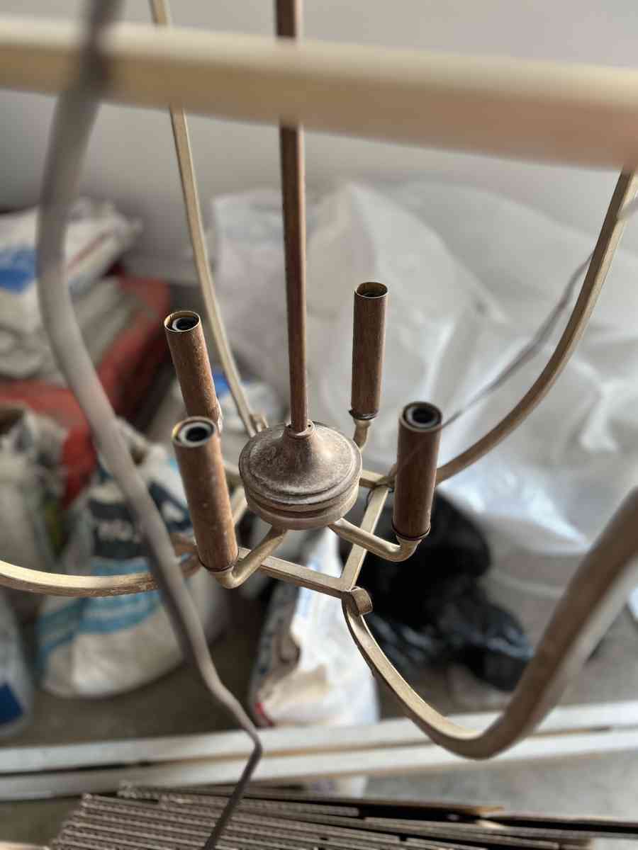 Rustic Brown Chandelier