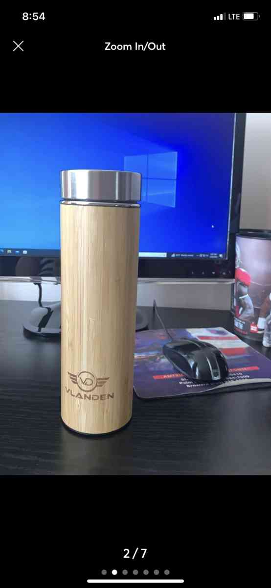 Bamboo tumbler