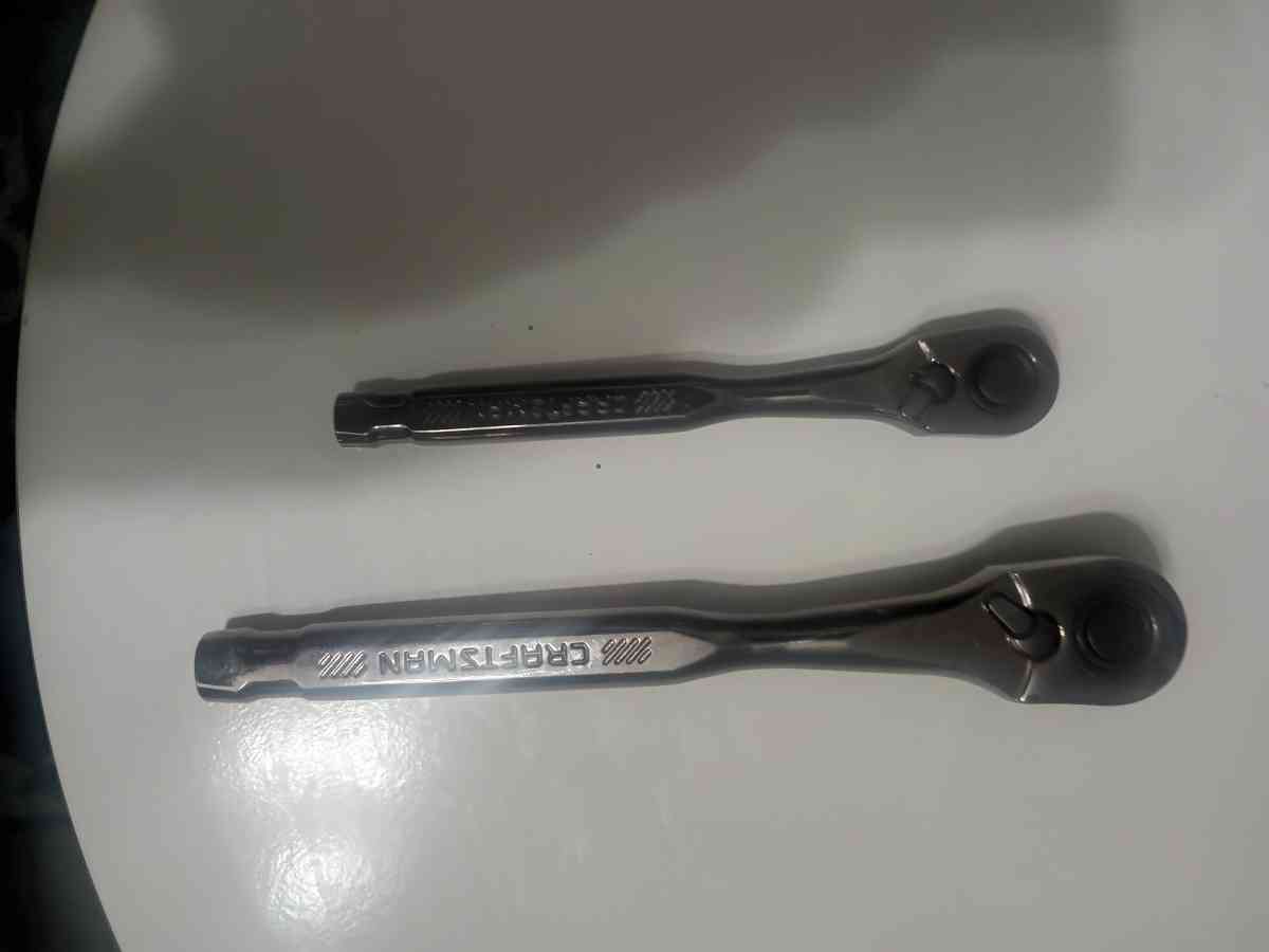 1l4 and 38 drive Craftsman limited edition gun metal finish