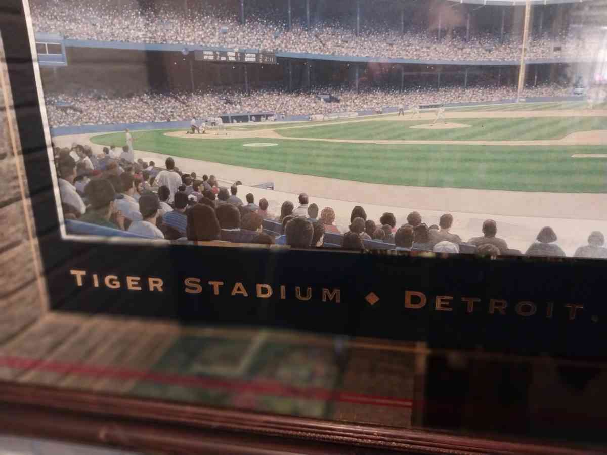 tiger stadium Detroit mi 1912 1999 Budweiser mirror
