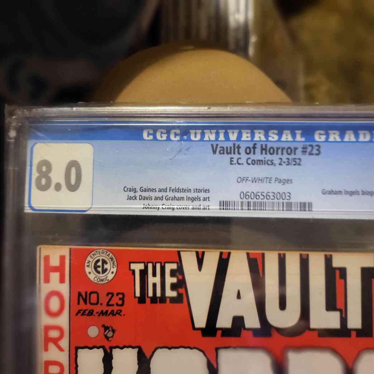 The Vault of Horror 23 EC Comics 8pt0