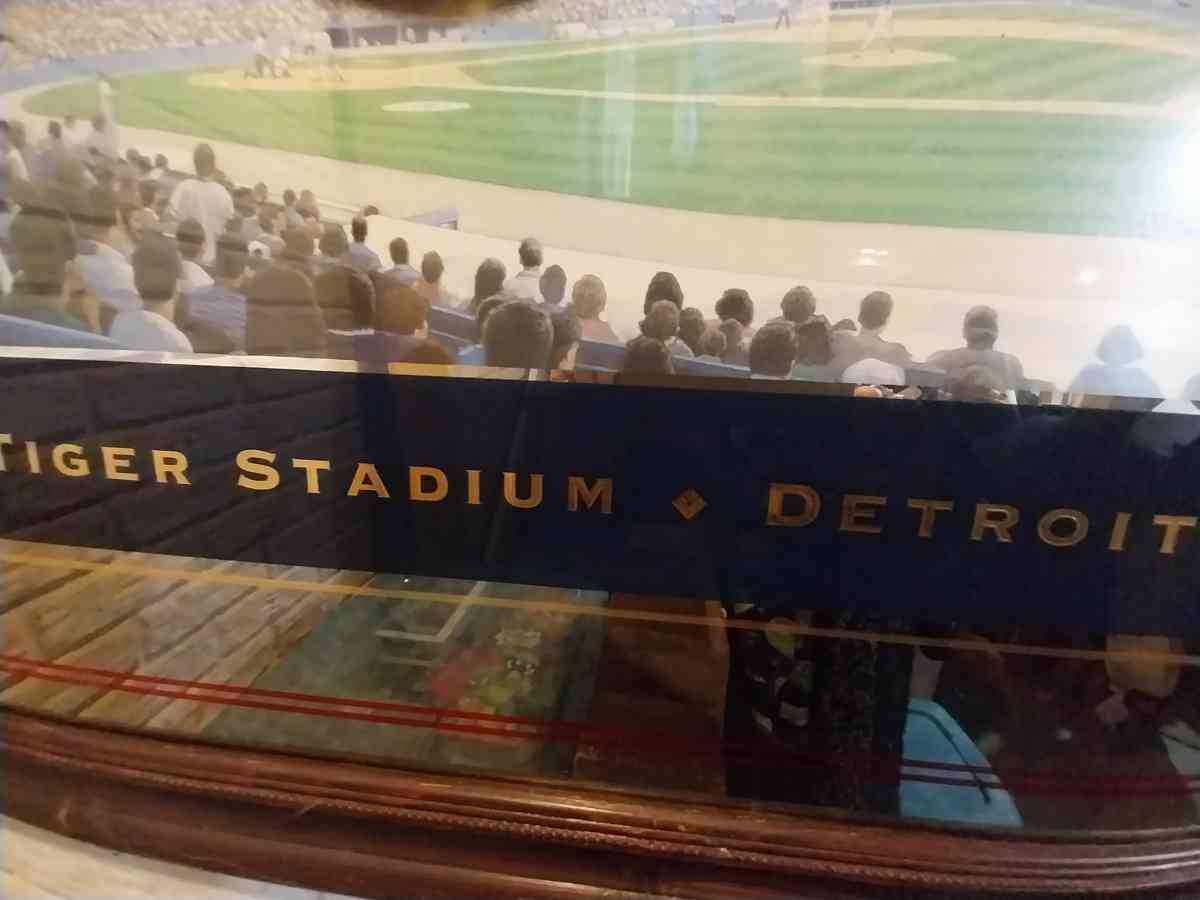tiger stadium Detroit mi 1912 1999 Budweiser mirror