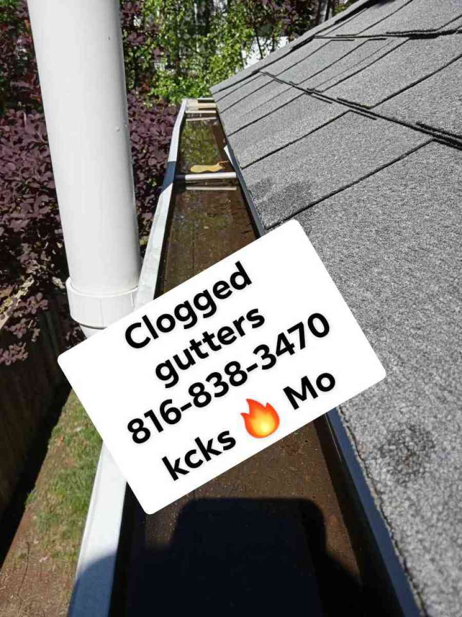 overflowing gutters