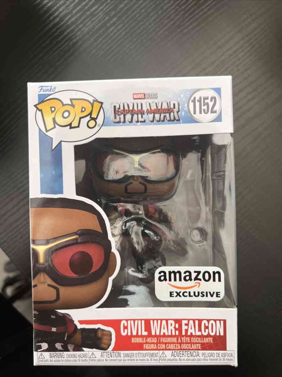 funko pop falcon civic war Amazon exclusive