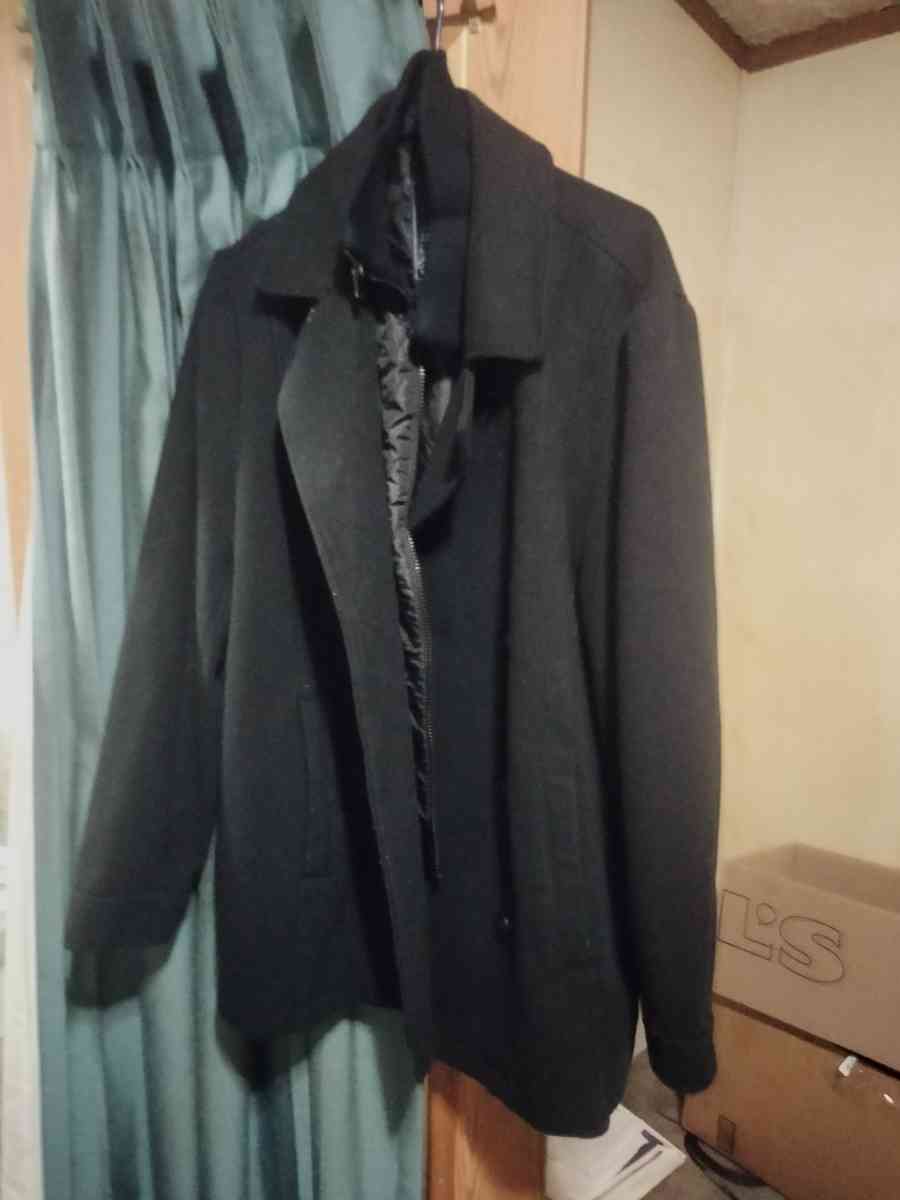 mens peacoat size large