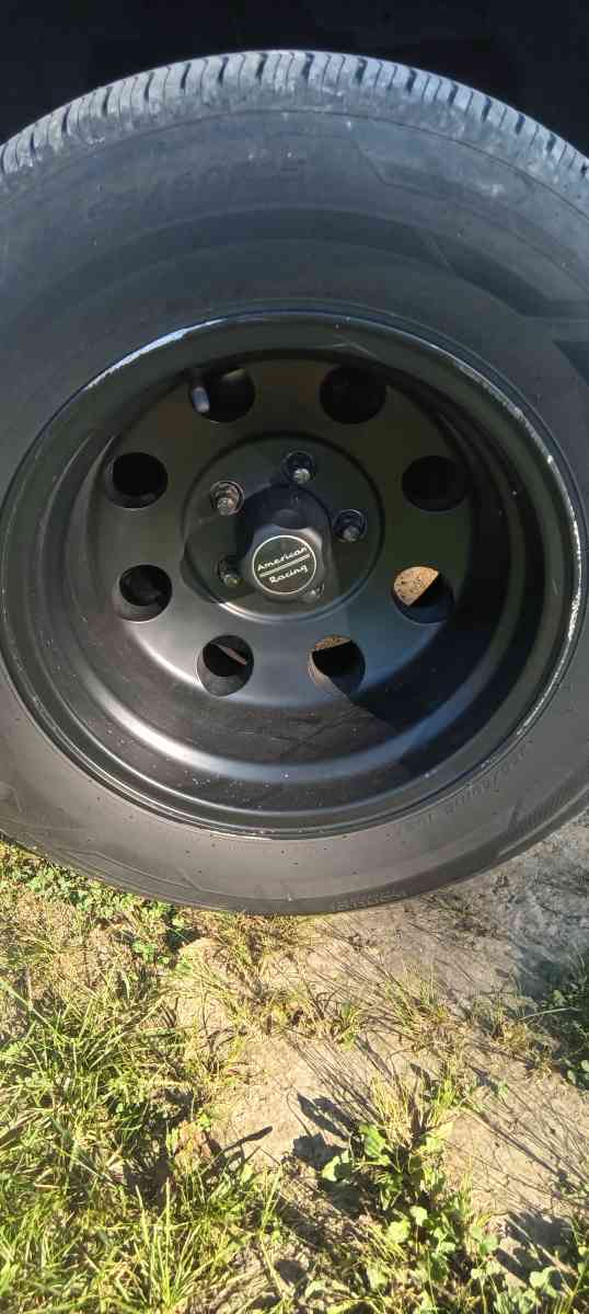 15 x 10 inch American racing rims