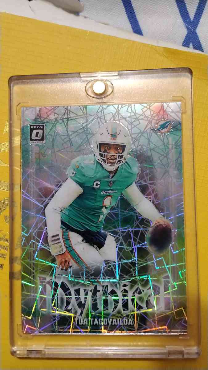 2023 donoruss optic tua tagovailoa mythical SP