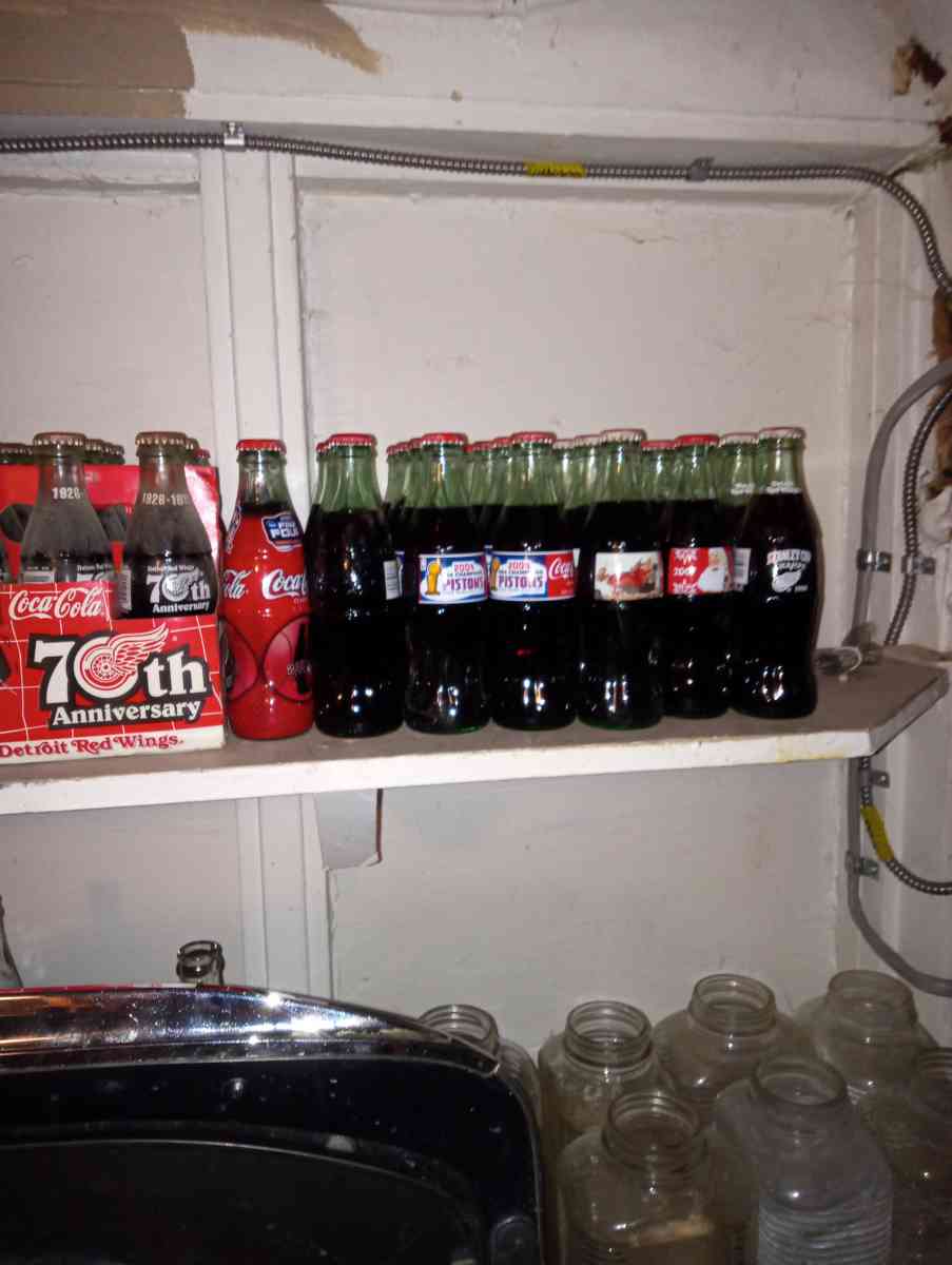 collector coke bottles