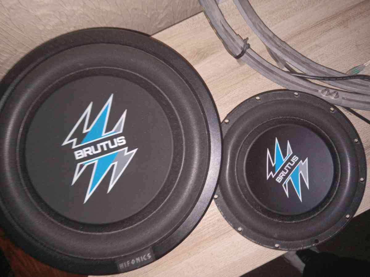 NEW HIFONICS SPEAKERS
