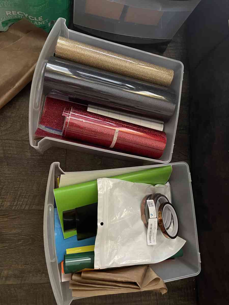 cricut maker 3  vinyl materials