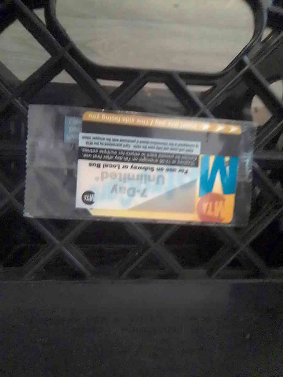 7 day unlimited Metro card