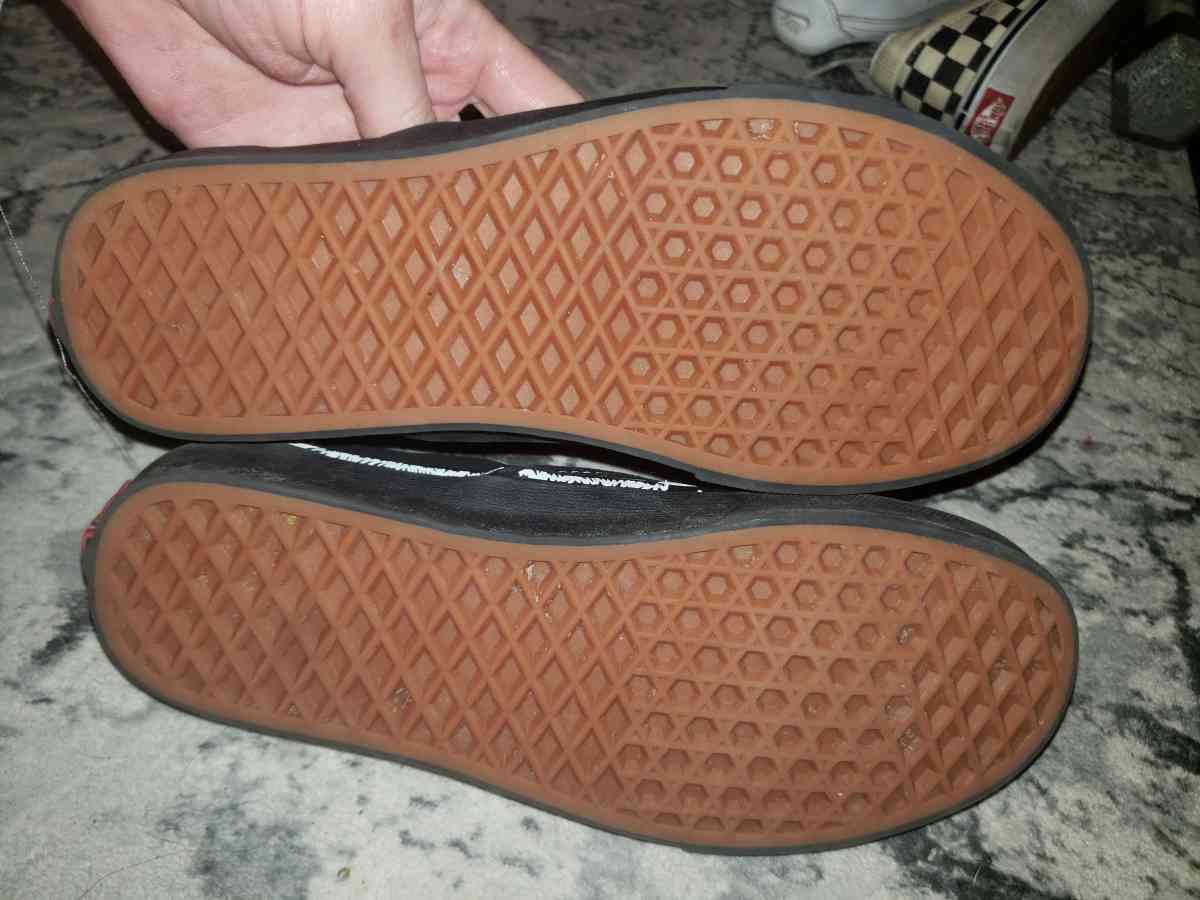 Vans unisex checkered slip on