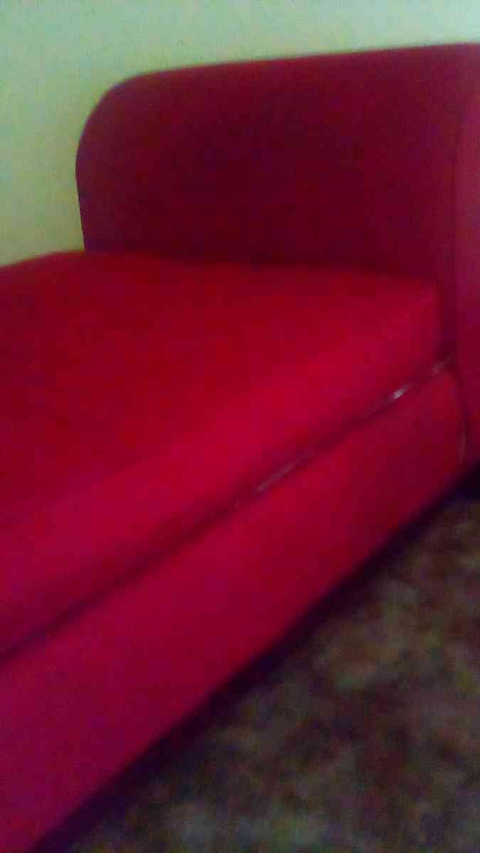 Red Chaise lounge