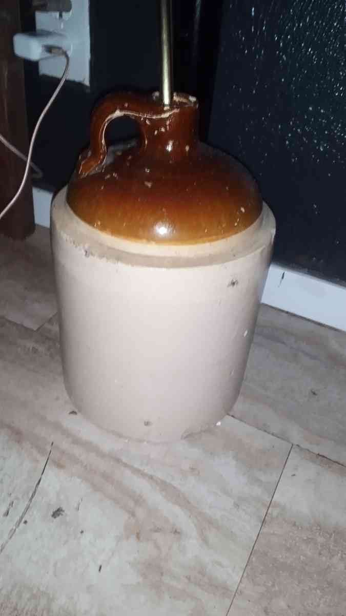 vintage rare stoneware 5 gallon jug