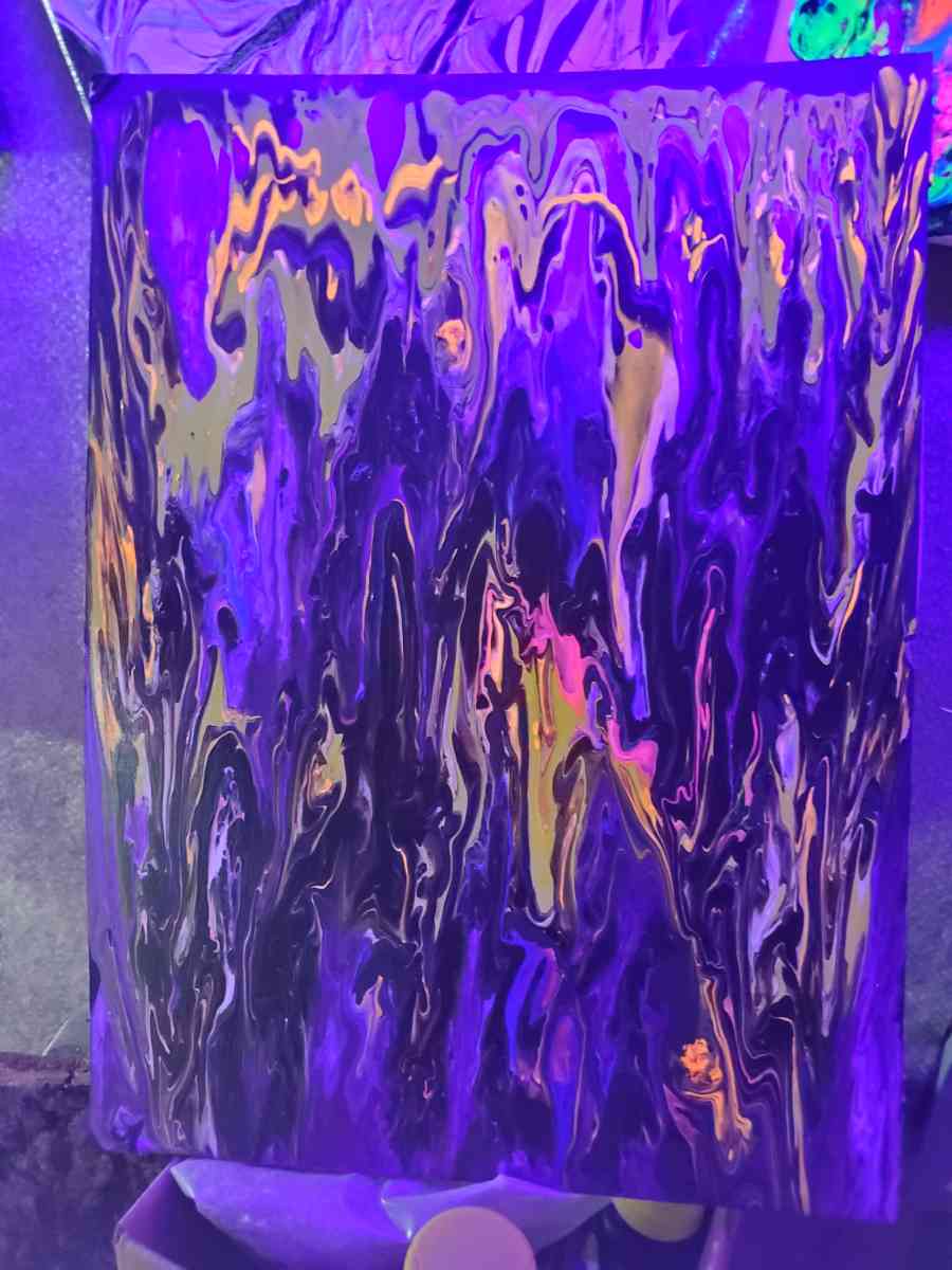 resin dirty pour