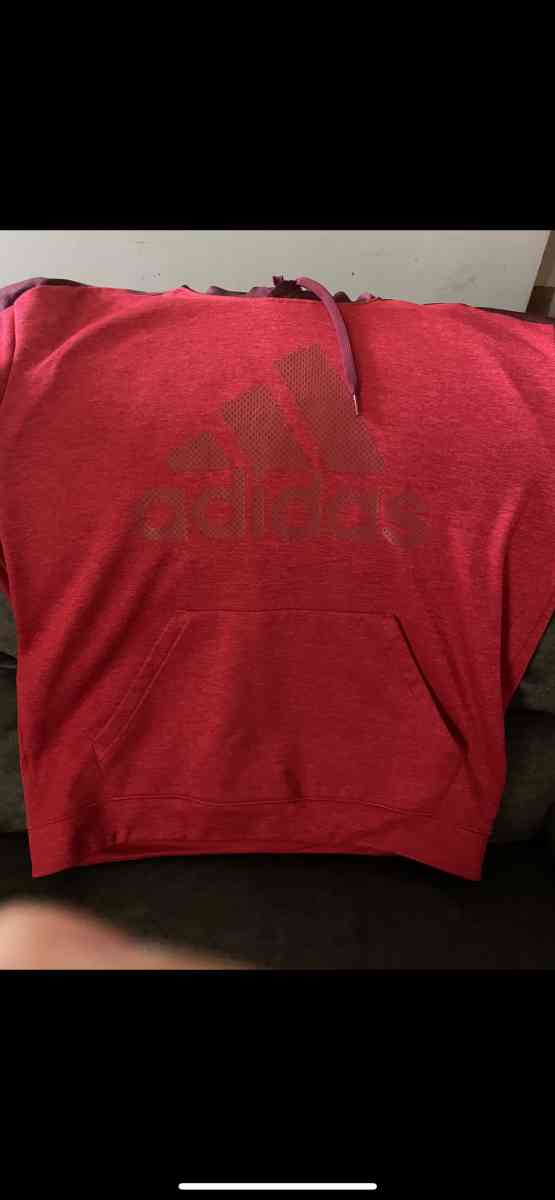 Adidas Red hoodie