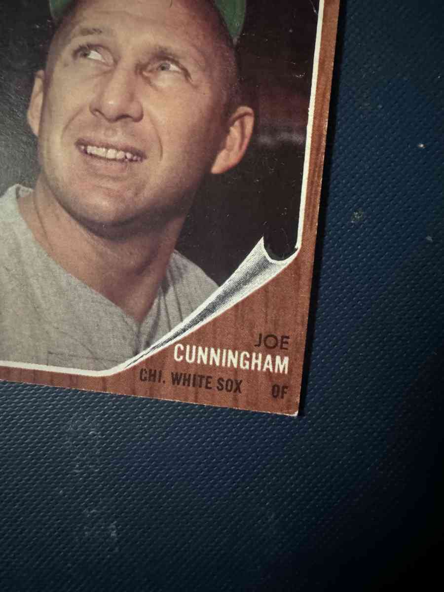 Joe Cunningham baseball card Topps 195