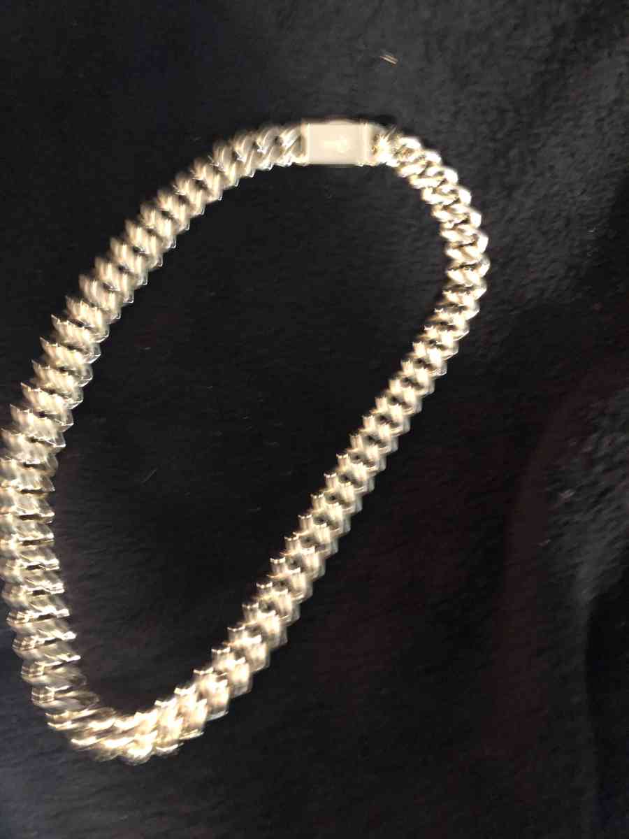 24 k gold plated diamond chain