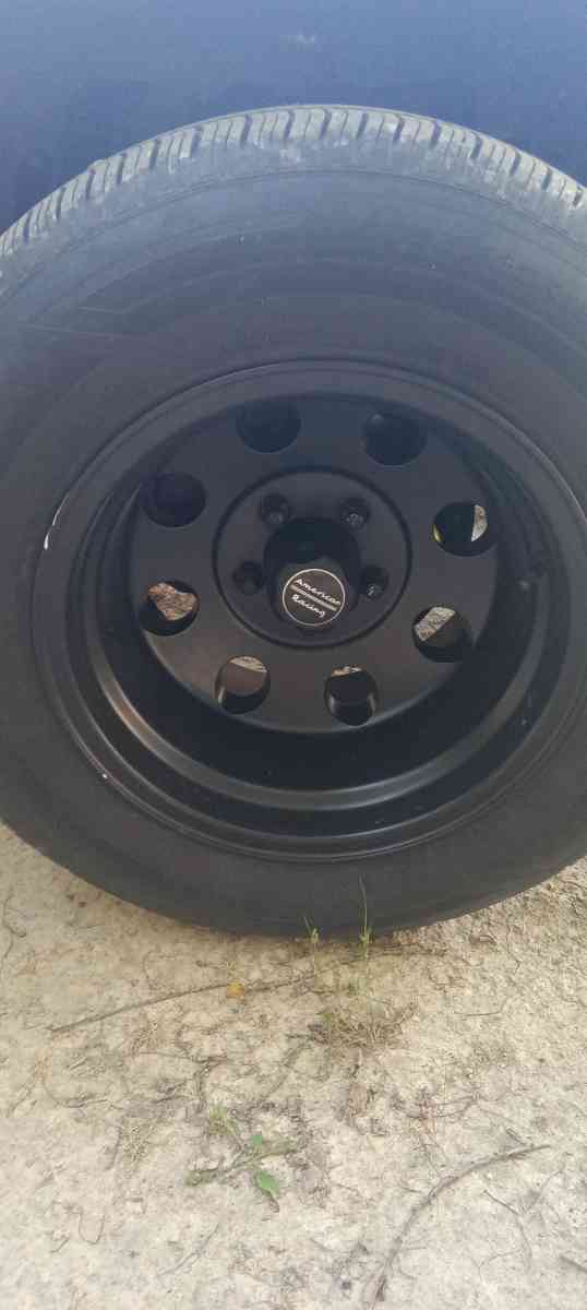 15 x 10 inch American racing rims
