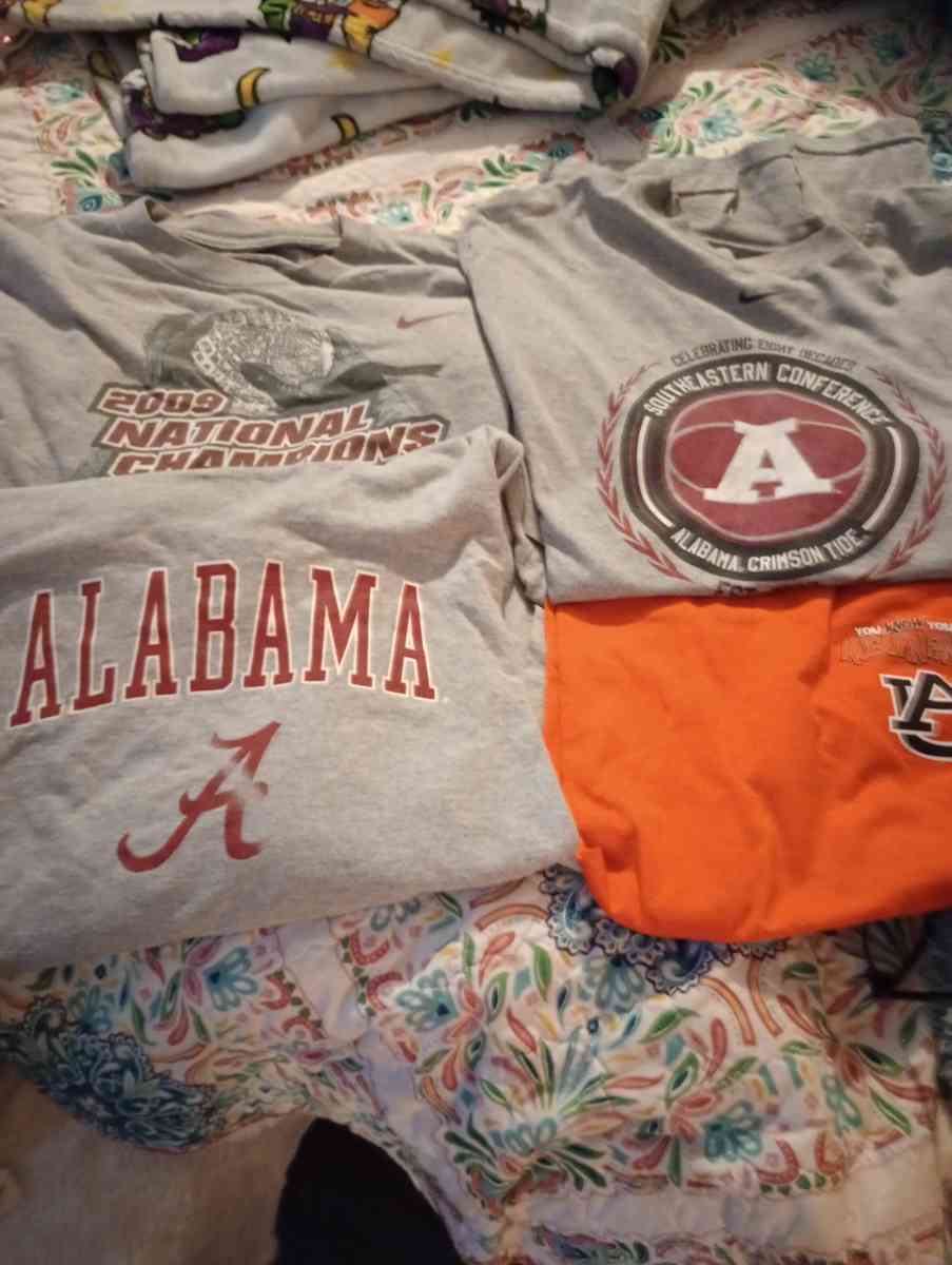 4 Alabama shirts