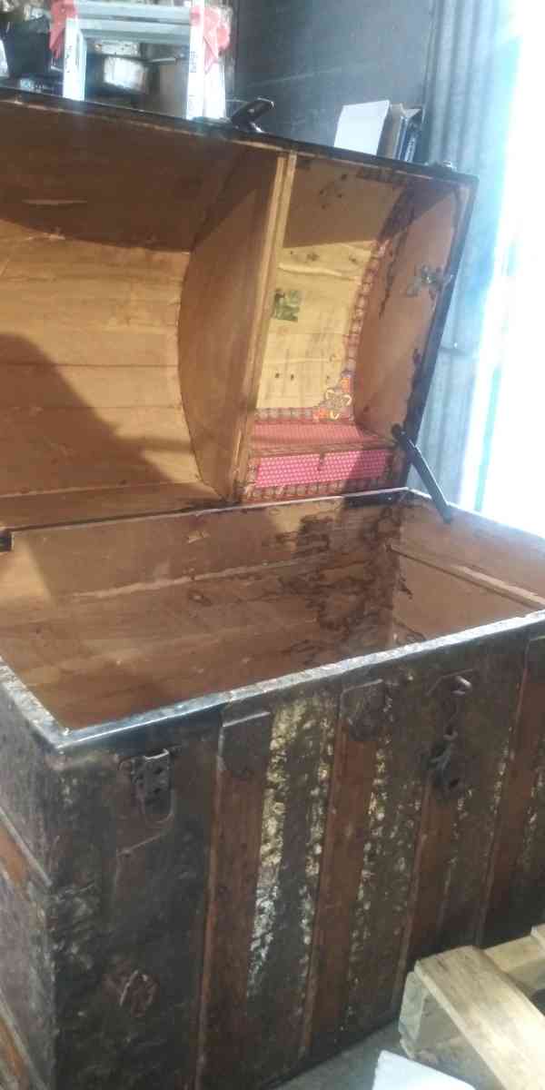 Antique Wooden Chest