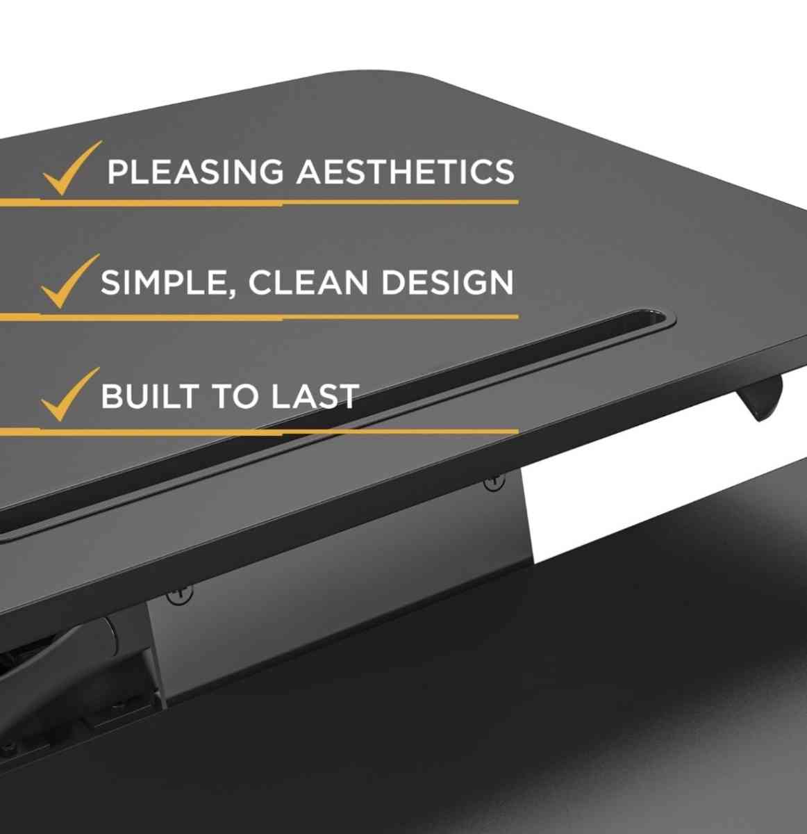 Standing Desk Converter Stand Up Desk Riser Adapter Adjustab