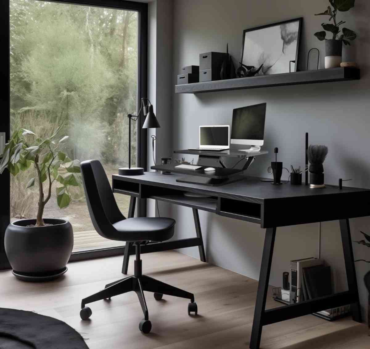 Standing Desk Converter Stand Up Desk Riser Adapter Adjustab