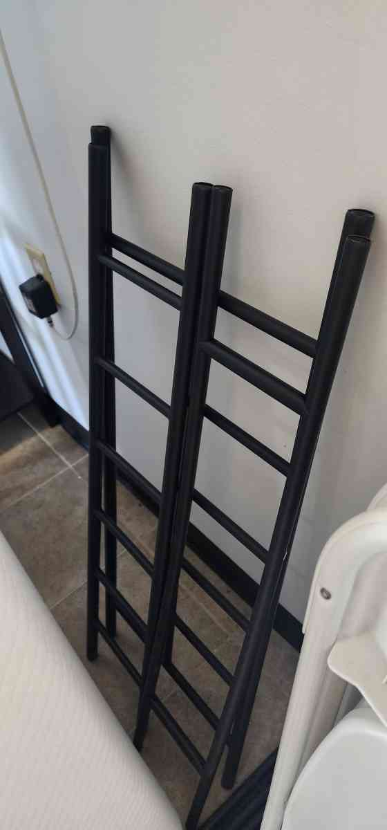 twin Memory Foam bed and frame