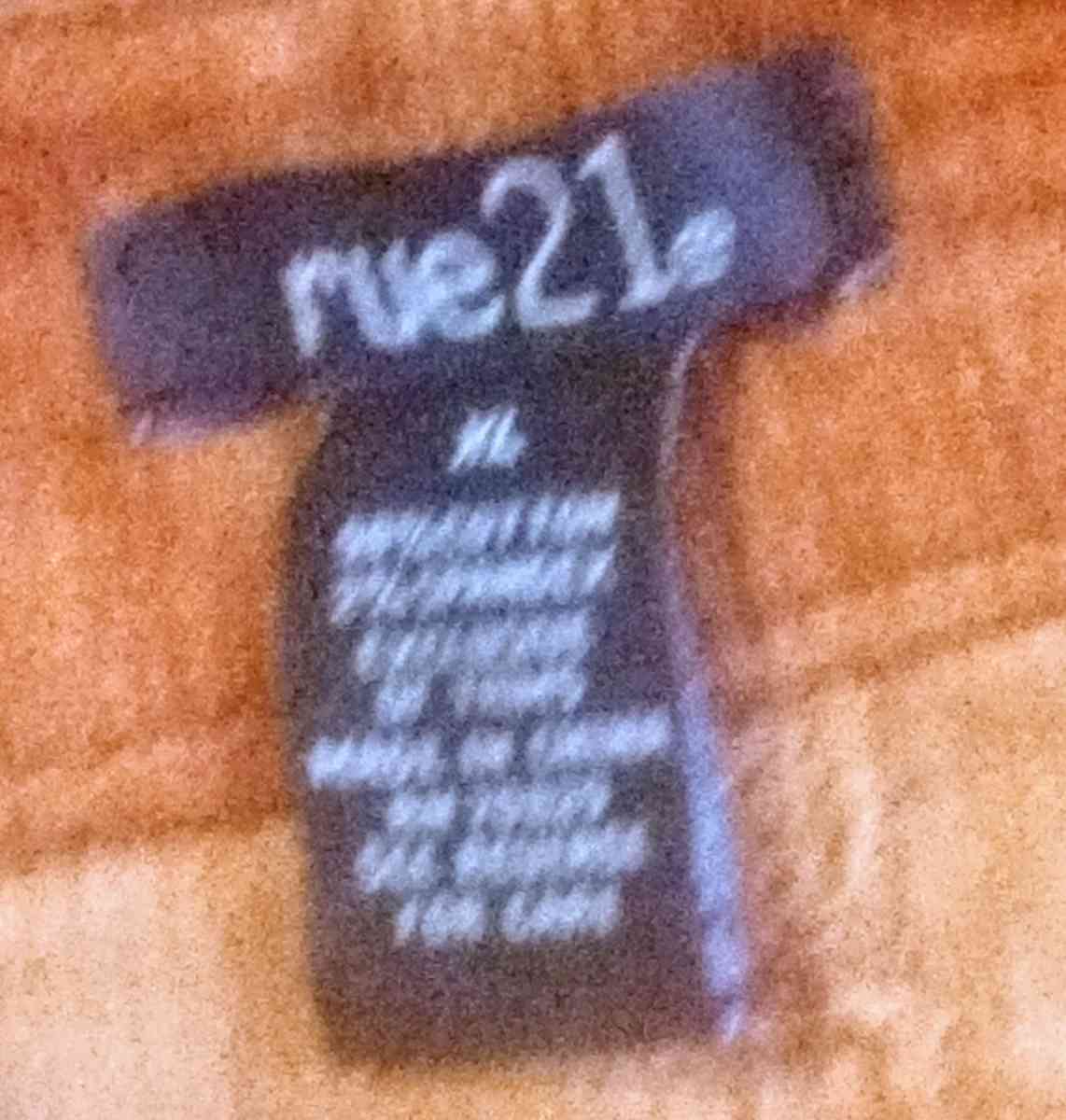 Im brown corduroy skirt button down the front size extra