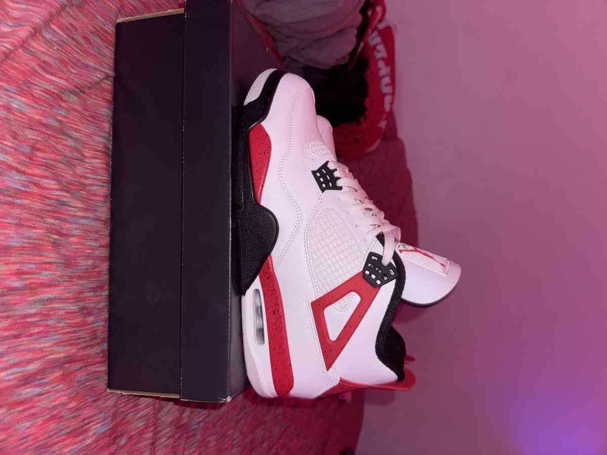 Jordan 4s red cement