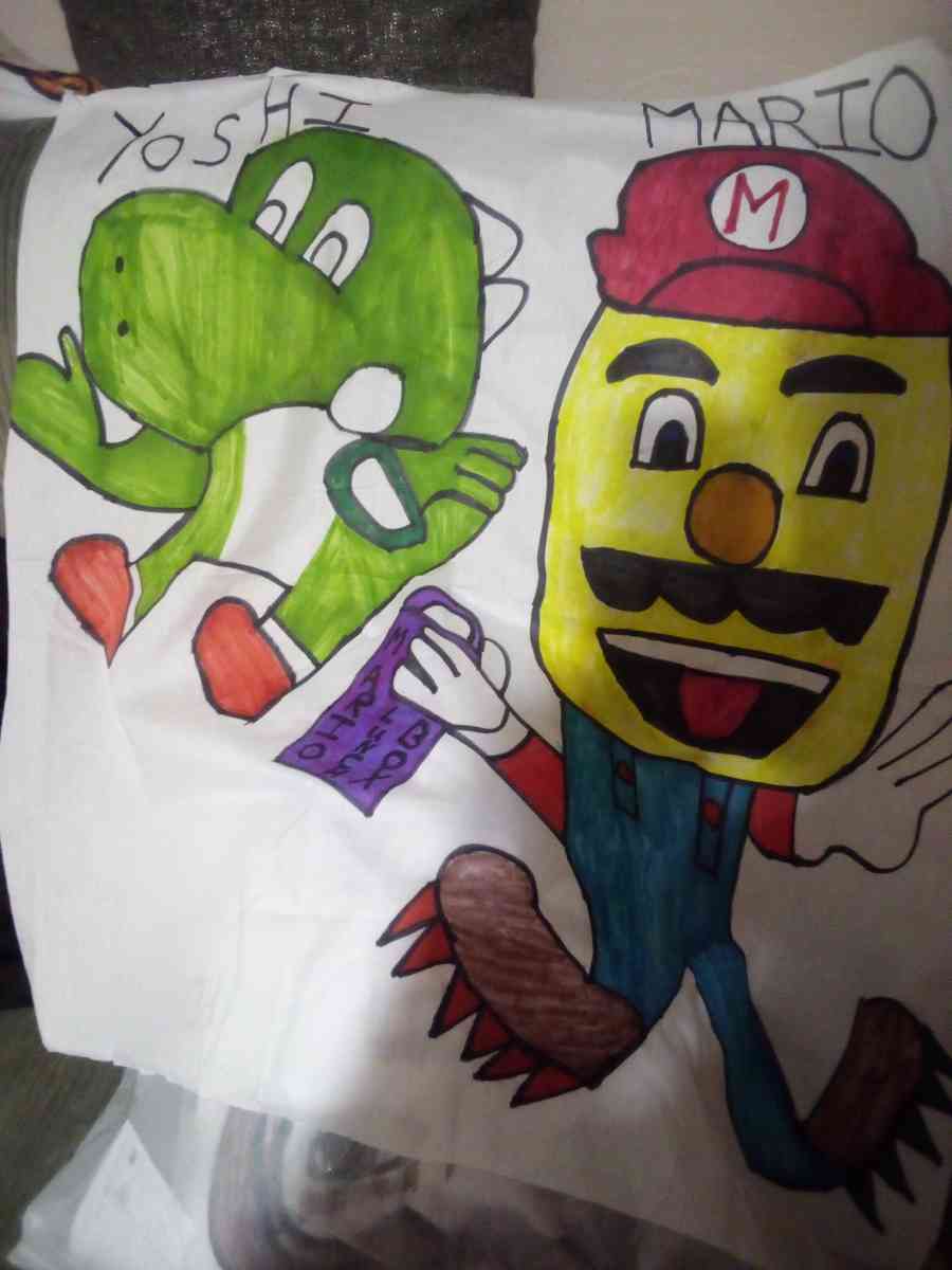 Marge Simpson and dinosaur