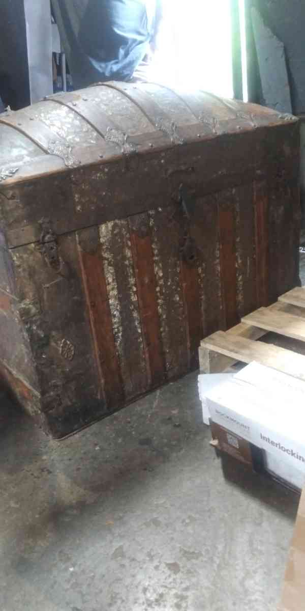 Antique Wooden Chest