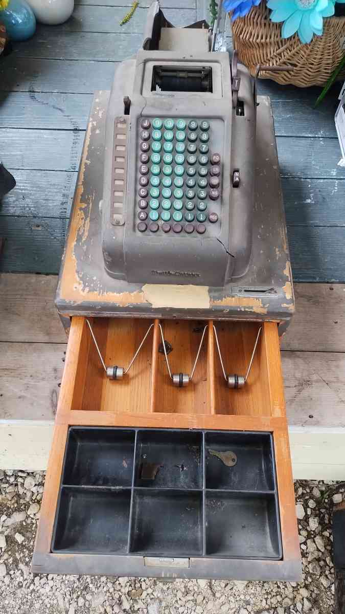 vintage Registers and Adding machine