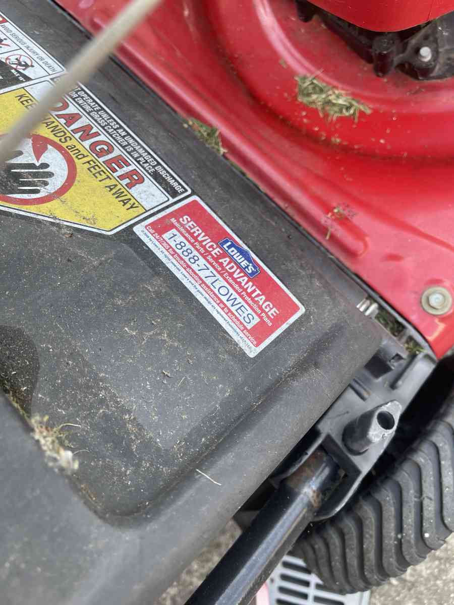 Troy bilt lawn mower