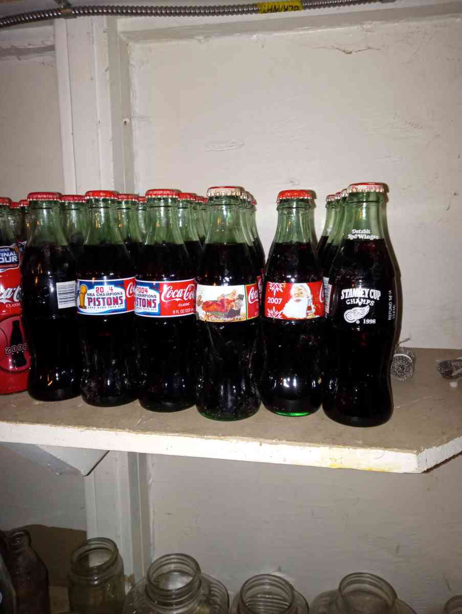collector coke bottles