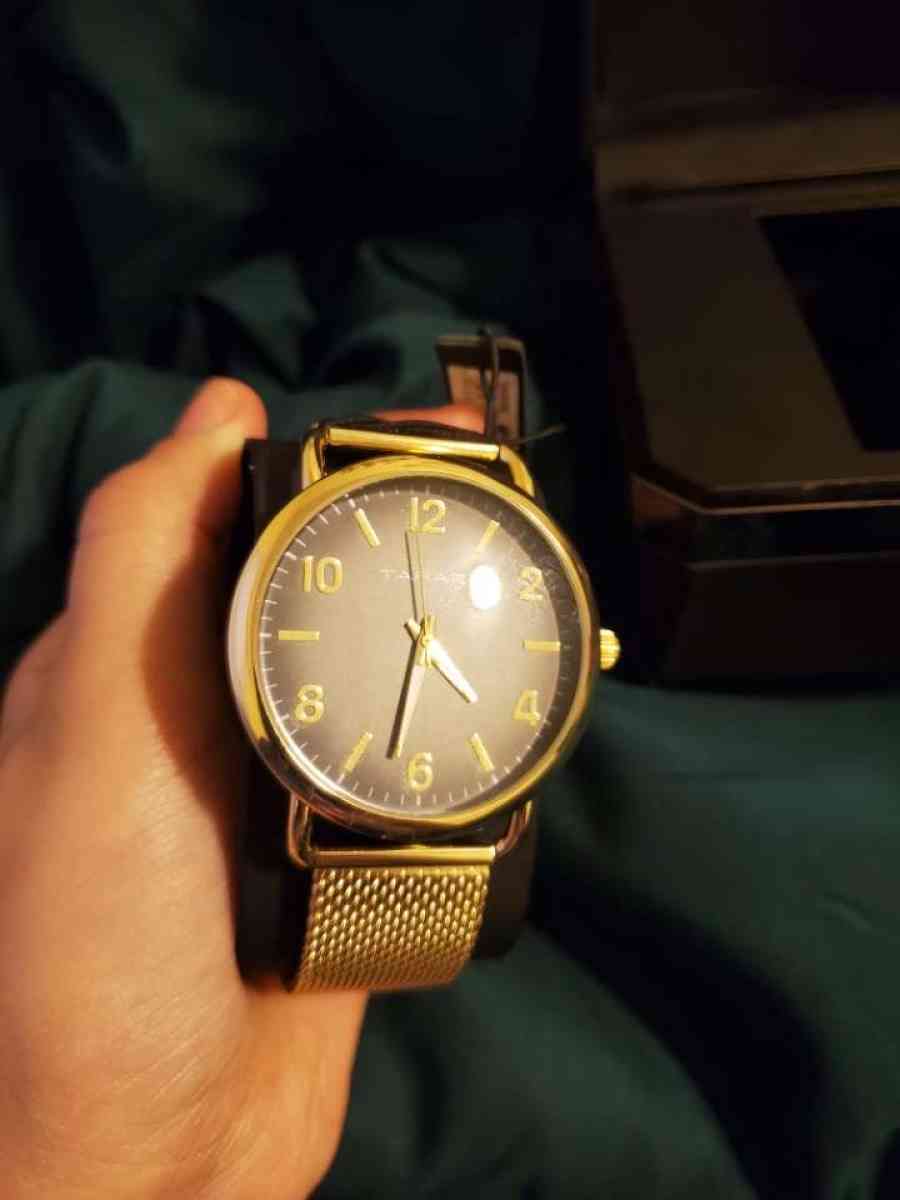 Mens Gold Watch