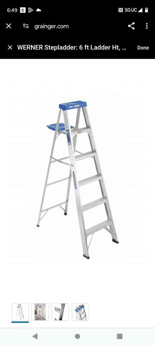 Werner 6ft ladder